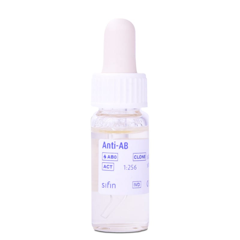 Test Reagent for Determining Blood Types Anti-AB