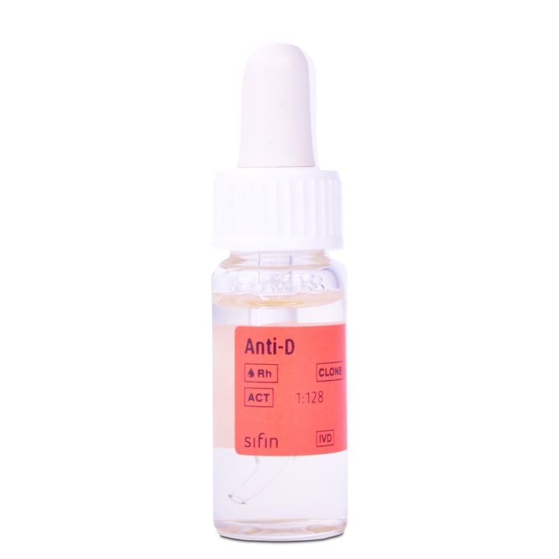 Test Reagent for Determining Blood Types Anti-D