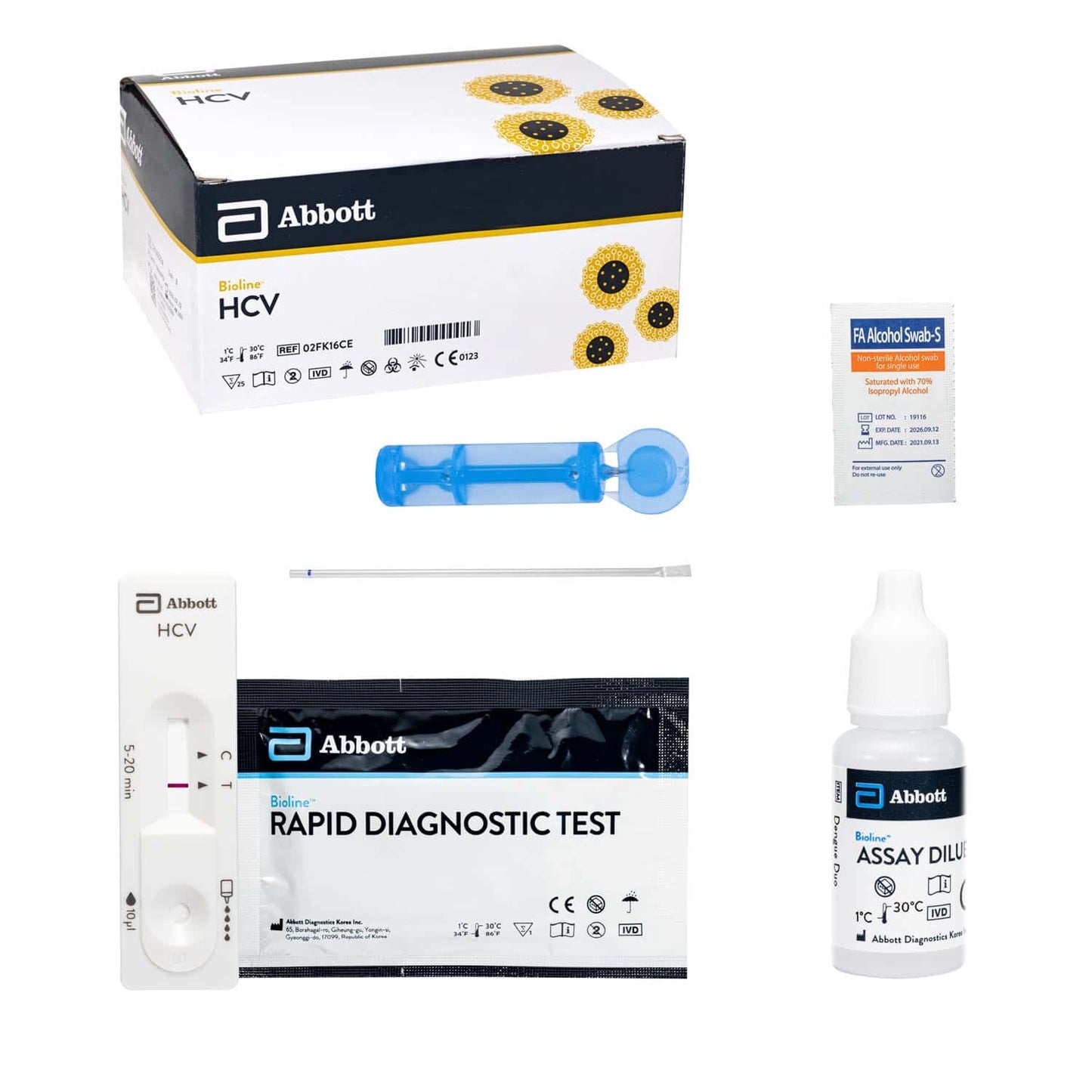 Bioline™ HCV Antibody Rapid Test 30 pcs